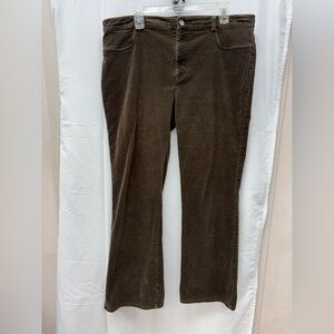 CAbi Taupe Velvet blend Pants